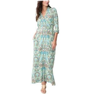 J. McLaughlin Brynn Multicolor Maxi Dress-NWOT-size Medium